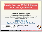 Non-STEMI C to STEMI AB Hospital