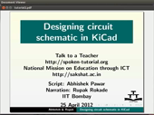 Designing circuit schematic in KiCad