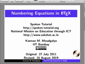 Numbering Equations - thumb