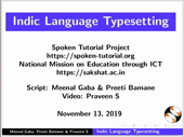 Indic Language Typesetting in LaTeX - thumb