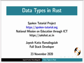 Data Types in Rust - thumb