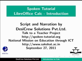 Introduction to LibreOffice Calc - thumb