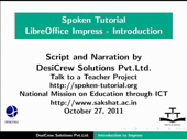 Introduction to LibreOffice Impress - thumb