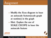 Interactive Simulation in Xcos using slider - thumb