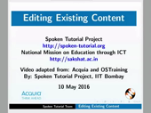 Editing Existing Content - thumb