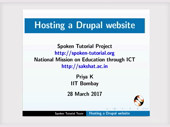 Hosting a Drupal website - thumb