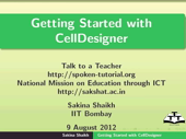 Getting Started with CellDesigner - thumb