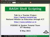 Introduction to BASH Shell Scripting