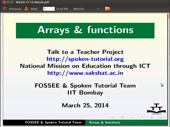Arrays and functions - thumb