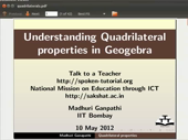 Understanding Quadrilaterals Properties - thumb