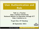 User Authentication and Role - thumb