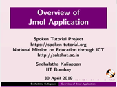 Overview of Jmol Application - thumb