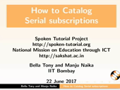Catalog Serials - thumb