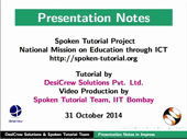 Presentation Notes - thumb