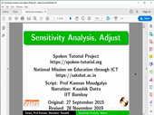 Sensitivity Analysis and Adjust - thumb