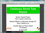 Continuous Stirred Tank Reactor - thumb