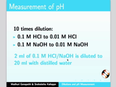 Dilutions and pH Measurement - thumb