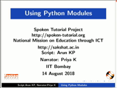 Using Python Modules - thumb