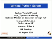 Writing Python Scripts - thumb