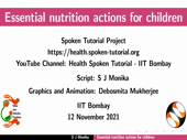 Essential nutrition actions for young children - thumb