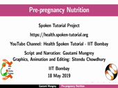 Pre-pregnancy Nutrition - thumb