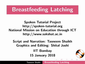 Breastfeeding latching - thumb