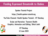 Feeding expressed breastmilk to babies - thumb