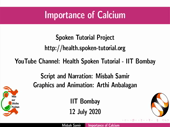Importance of Calcium - thumb