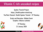 Vitamin C rich uncooked recipes - thumb