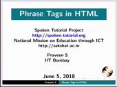 Phrase Tags in HTML - thumb
