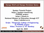 Django Shell and Django Database Query - thumb