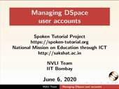 Managing DSpace user accounts - thumb