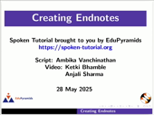 Creating Endnotes in LaTeX - thumb