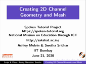 Creating 2D Channel Geometry and Mesh in OpenFOAM - thumb