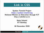 Link in CSS - thumb
