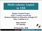Multi-column Layout in CSS - thumb