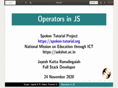 Operators in JS - thumb
