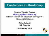 Containers in Bootstrap - thumb
