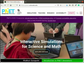 Introduction to PhET Simulations