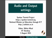 Audio and Output settings in OBS - thumb