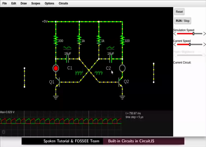 Electronics Circuit Simulator