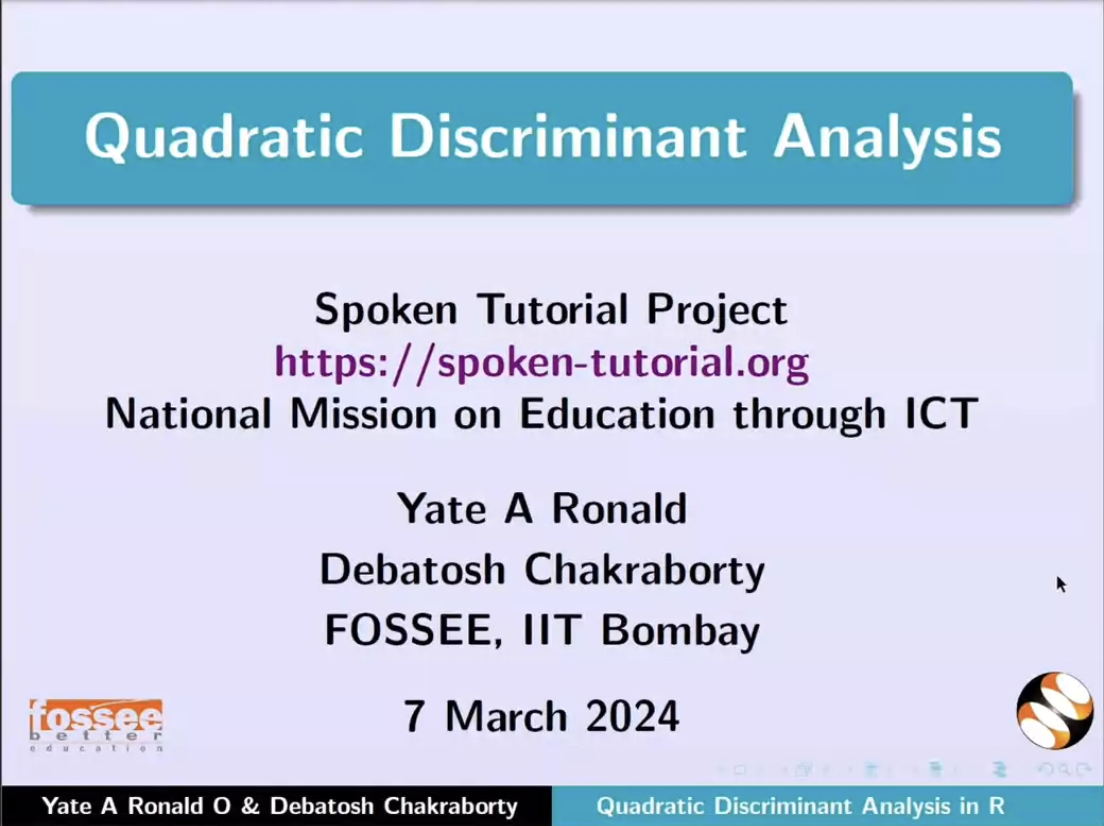 Quadratic Discriminant Analysis in R - thumb