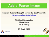 Add a Patron Image - thumb