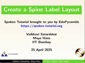 Create a Spine Label Layout - thumb