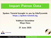 Import Patron Data - thumb