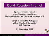 Bond Rotation in Jmol - thumb