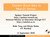 Convert Excel to MARC - thumb