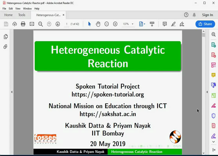 catalytic reaction