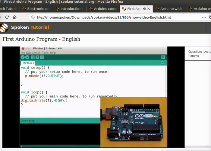 Overview Of Arduino English Spoken Tutorial Org