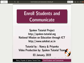 Enroll Students and Communicate in Moodle - thumb